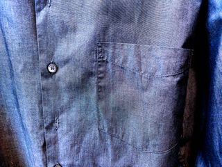 Camisa Hombre Vaquera  Azul