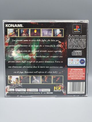 SILENT HILL COMPLETO PS1 BOLLINO HALIFAX PAL ITA