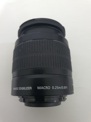 Objetivo Canon EFS 18-55mm IMAGE STABILI
