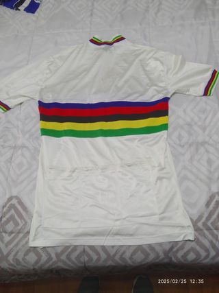 Antiguo Maillot Flower tipo Arco Iris
