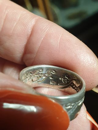 Anillo Plata El Señor de los anillos