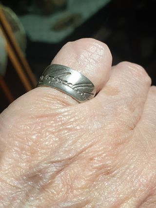Anillo Plata El Señor de los anillos