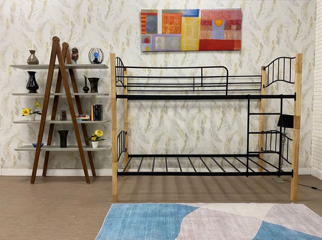 Litera Madera Metálica ! Nuevo !