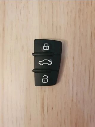 Botonera de 3 botones para mando-llave Audi.