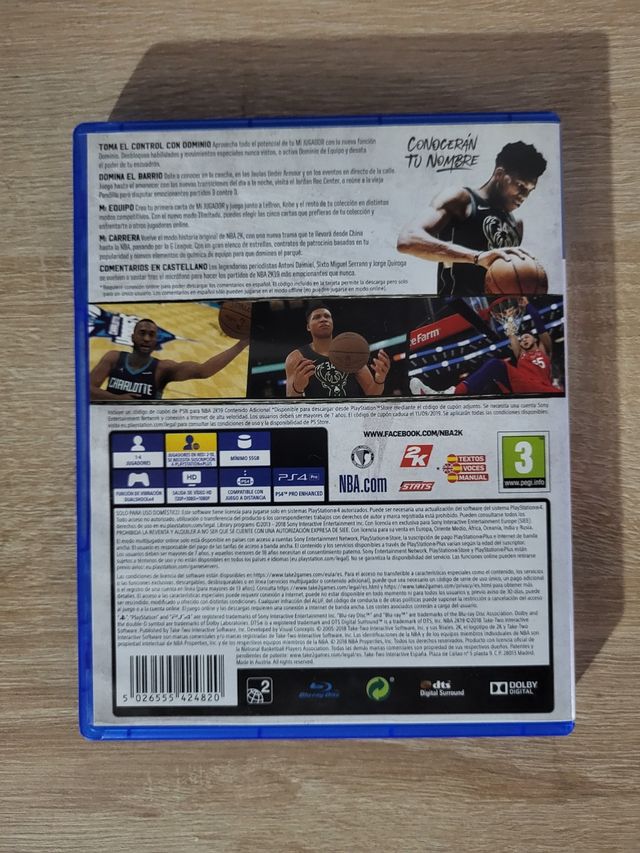 NBA 2K19 para PS4