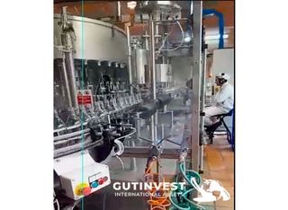 Llenadora de botellas de vidrio