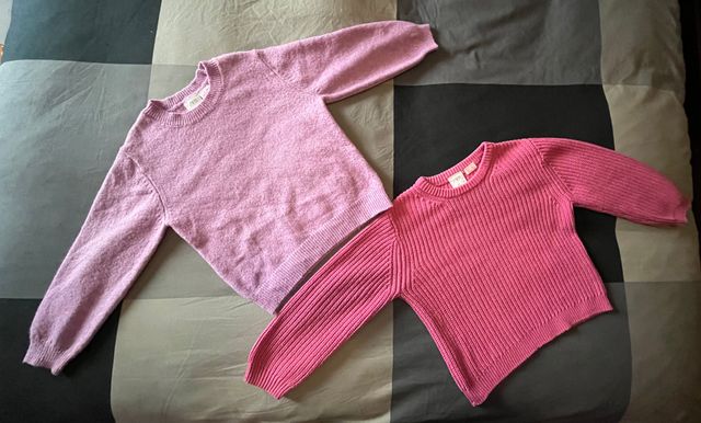 Lote pack 2 jerseys niña talla 5 años