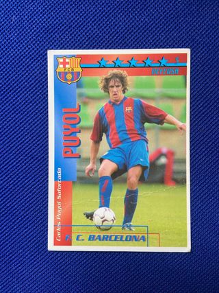 Cromo Puyol Megacrack Barcelona
