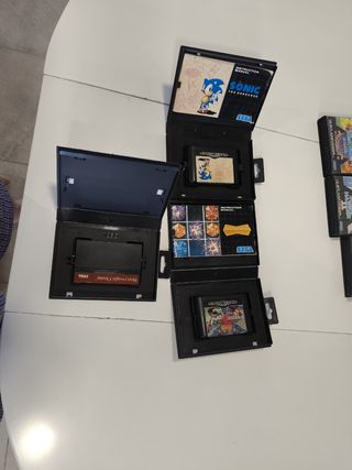 Juegos máster system y mega drive