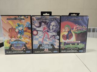 Juegos máster system y mega drive