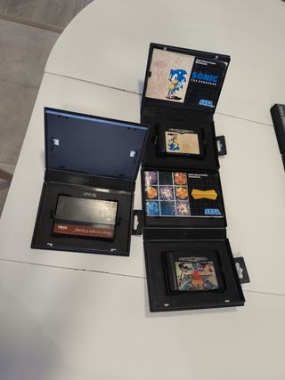 Juegos máster system y mega drive