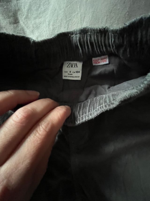 Lote pack 2 pantalones invierno niño talla 4 a