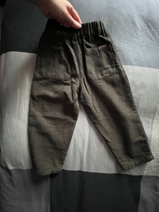 Lote pack 2 pantalones invierno niño talla 4 a