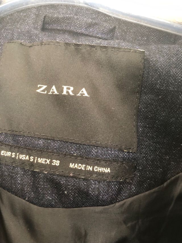 Chaqueton de plumas Zara