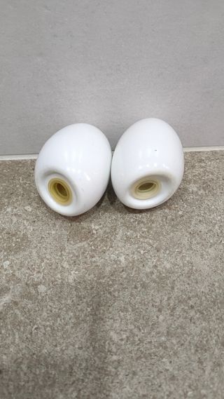 Juego Salero y Pimentero Porcelana