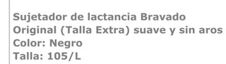 Lote pack 2 sujetadores de lactancia 105/L marca B