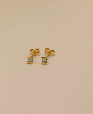 Pendientes de oro de 18kt.