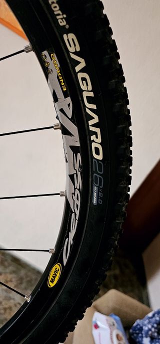 Conjunto ruedas de bici de montaña