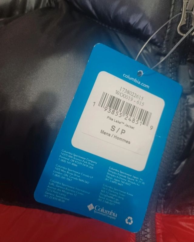 NUEVA! Chaqueta Acolchada Columbia Pike like con