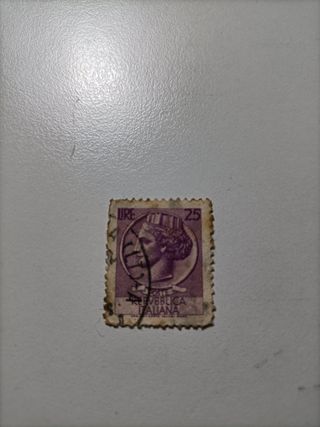 Poste italiane, francobollo Siracusana