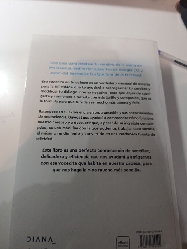 Esa vocecita en tu cabeza (Spanish Edition)