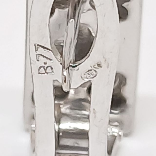 Pendientes Oro Blanco Rectangular Brillantes