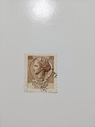 Poste italiane, francobollo Siracusana