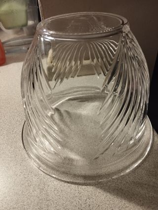 Porta ghiaccio in vetro