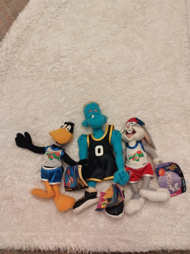 Lote peluches space jam