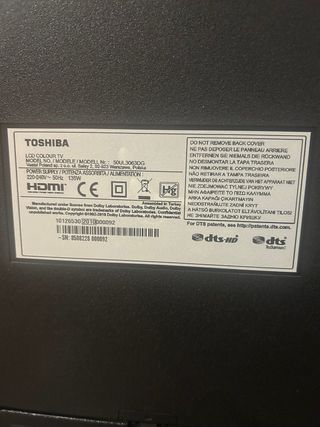 Televisor toshiba 50”
