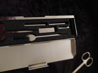 Set da uomo vintage in acciaio