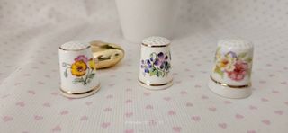 Ditali da collezione con i fiori