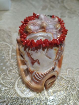 Bracciale in corallo rosso originale