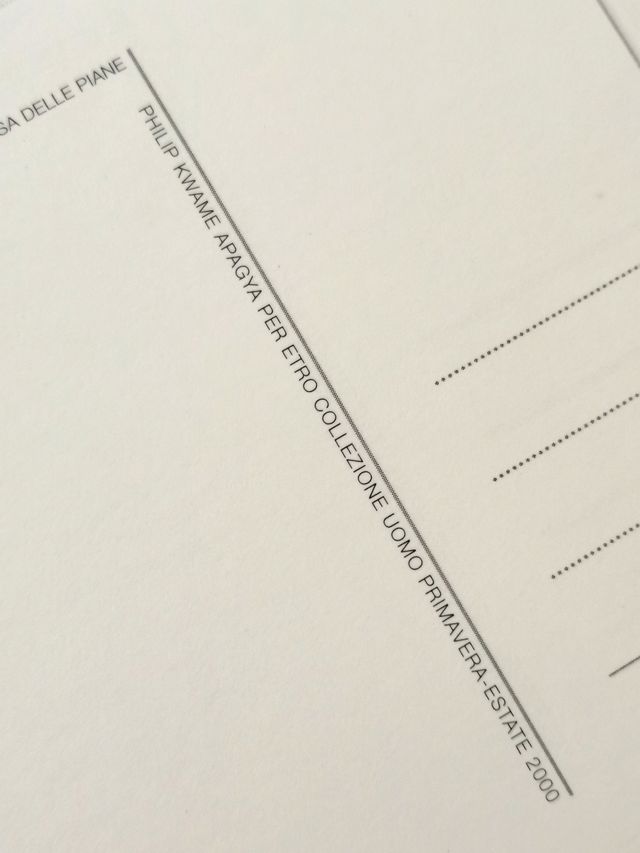 Set 12 cartoline, P.K.Apagya per Etro, 2000