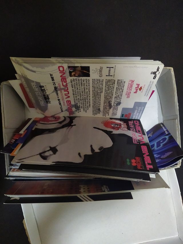 Lote flyers discoteca Barcelona