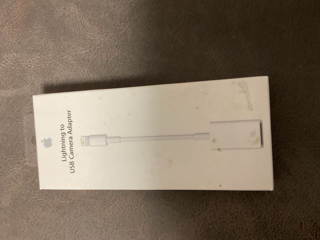 Apple USB camera adapter