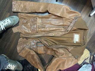 Chaqueta piel  stradivarius