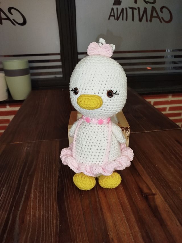 MUÑECO AMIGURUMI, POLLITO