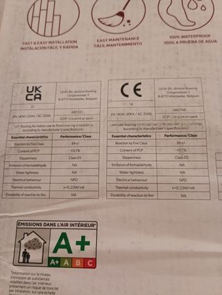 Suelo vinilico ,obramat 