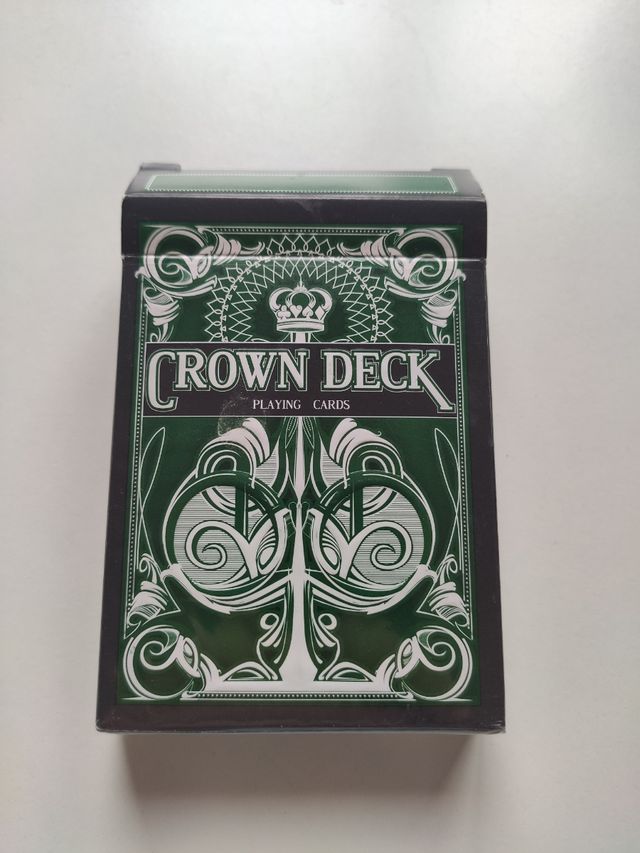 Baraja Crown Deck verde
