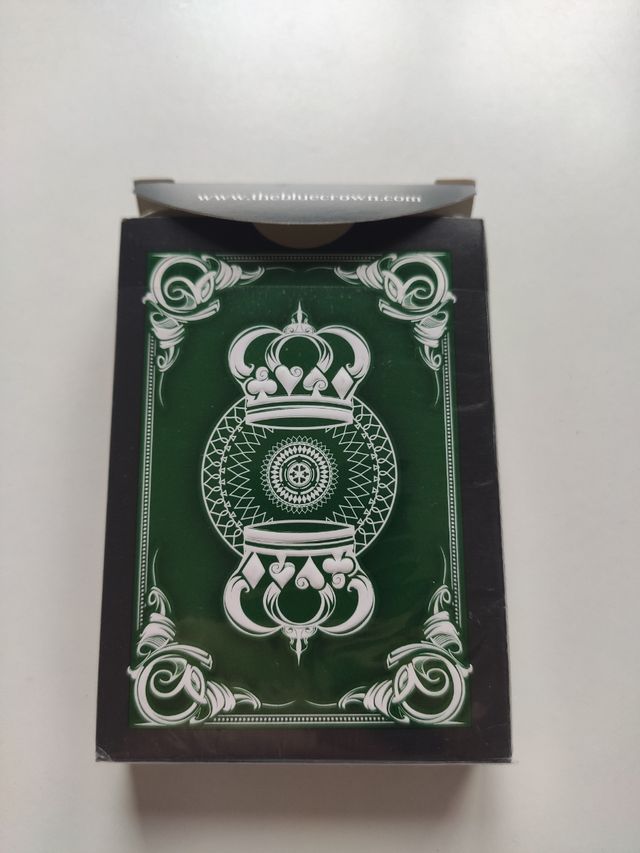 Baraja Crown Deck verde