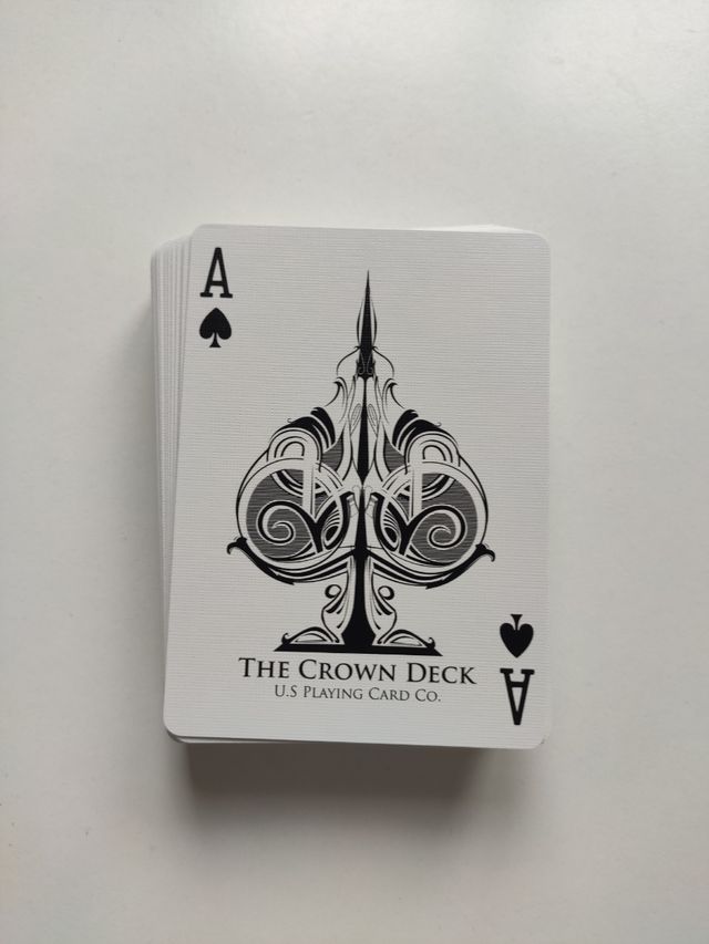 Baraja Crown Deck verde