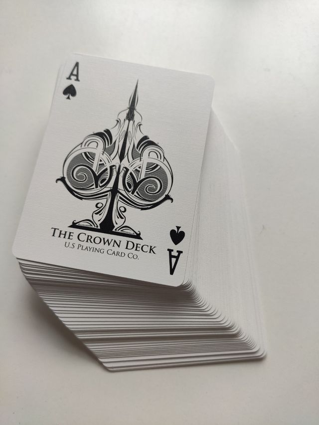 Baraja Crown Deck verde