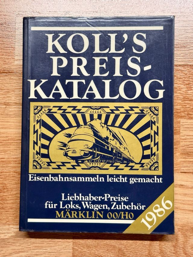 MARKLIN Koll’s Preis Katalog 1986