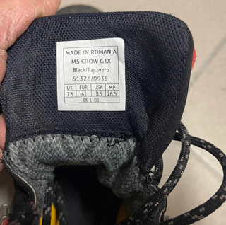 Scarpone Salewa MS Crow GTX in gore tex NR 41,5