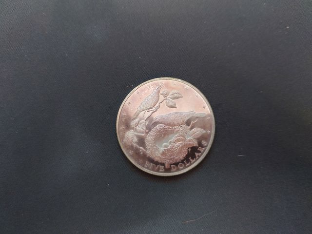 5 dolares Cook Islands Elizabeth II