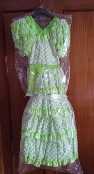 Traje sevillanas niña