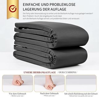 2 Imbottiture per panche 220x25x2cm