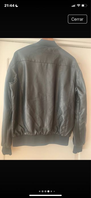 Cazadora polipiel bomber 