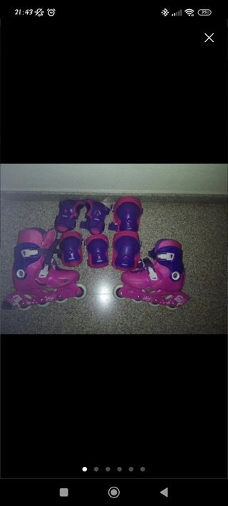 JUEGO DE PATINES Y PROYECCIONES
